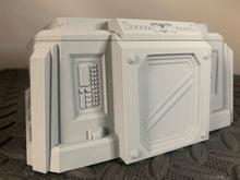 Load image into Gallery viewer, Defence Bunker Supply Depot Building Wargaming Sci-Fi 28mm 3D Printed in Grey