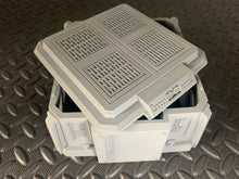 Load image into Gallery viewer, Defence Bunker Supply Depot Building Wargaming Sci-Fi 28mm 3D Printed in Grey