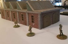 Load image into Gallery viewer, Interlocking Section Factory Warehouse for Modern Warfare Wargaming 28mm
