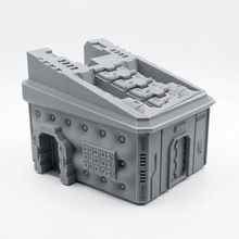 Load image into Gallery viewer, Droid Bar Sci-Fi Building 28mm 3D Printed in Grey Suitable for Cyberpunk & Stargrave
