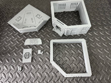 Load image into Gallery viewer, Sci Fi Building Asian Sushi Restaurant Tabletop Scenery 28mm 32mm 3D Printed