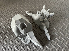 Load image into Gallery viewer, 2 Piece Starship Spaceship Space Shuttle - Sci-Fi Scatter Terrain - 28mm Gaming
