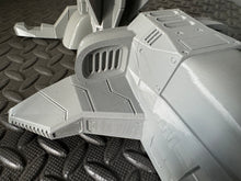 Load image into Gallery viewer, 2 Piece Starship Spaceship Space Shuttle - Sci-Fi Scatter Terrain - 28mm Gaming
