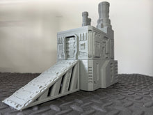 Load image into Gallery viewer, Sci Fi Building Industrial Factory Tabletop Terrain Scenery 28mm 32mm 3D Printed