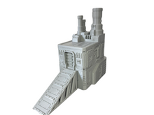 Load image into Gallery viewer, Sci Fi Building Industrial Factory Tabletop Terrain Scenery 28mm 32mm 3D Printed
