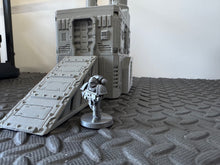 Load image into Gallery viewer, Sci Fi Building Industrial Factory Tabletop Terrain Scenery 28mm 32mm 3D Printed