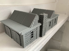 Load image into Gallery viewer, Interlocking Section Factory Warehouse for Modern Warfare Wargaming 28mm