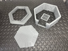 Load image into Gallery viewer, Sci Fi Building Fighting Pit Tabletop Terrain Scenery 28mm 32mm 3D Printed