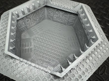 Load image into Gallery viewer, Sci Fi Building Fighting Pit Tabletop Terrain Scenery 28mm 32mm 3D Printed