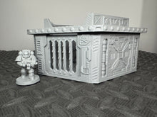 Load image into Gallery viewer, Sci Fi Building Fighting Pit Tabletop Terrain Scenery 28mm 32mm 3D Printed