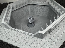 Load image into Gallery viewer, Sci Fi Building Fighting Pit Tabletop Terrain Scenery 28mm 32mm 3D Printed