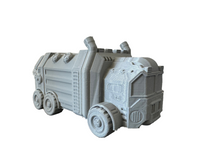 Load image into Gallery viewer, Garbage Disposal Truck for Sci-Fi Games Scatter Terrain 28mm 3D Printed