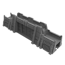 Load image into Gallery viewer, 28mm 32mm Sci-Fi Fortified Gate Zeta Collection Wargaming Defence Terrain 3D Printed