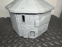 Load image into Gallery viewer, Sci Fi Building Gym Tabletop Terrain Scenery 28mm 32mm 3D Printed