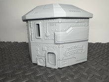 Load image into Gallery viewer, Sci Fi Building Gym Tabletop Terrain Scenery 28mm 32mm 3D Printed