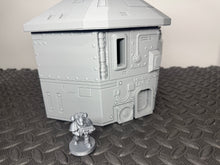 Load image into Gallery viewer, Sci Fi Building Gym Tabletop Terrain Scenery 28mm 32mm 3D Printed