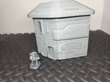 Load image into Gallery viewer, Sci Fi Building Gym Tabletop Terrain Scenery 28mm 32mm 3D Printed