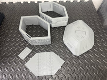 Load image into Gallery viewer, Sci Fi Building Gym Tabletop Terrain Scenery 28mm 32mm 3D Printed