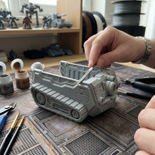 Load image into Gallery viewer, Heavy Hauler Vehicle Sci Fi Scatter Terrain for 28mm 32mm Heroic Scale