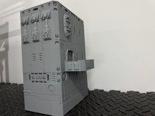 Load image into Gallery viewer, Futuristic Hotel Motel Sci-Fi Building Cyberpunk 28mm 32mm 3D Printed in Grey