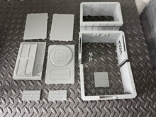 Load image into Gallery viewer, Sci Fi Hospital Building Tabletop Terrain Scenery 28mm 32mm 3D Printed