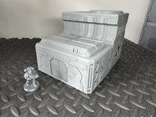 Load image into Gallery viewer, Sci Fi Hospital Building Tabletop Terrain Scenery 28mm 32mm 3D Printed