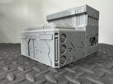 Load image into Gallery viewer, Sci Fi Hospital Building Tabletop Terrain Scenery 28mm 32mm 3D Printed