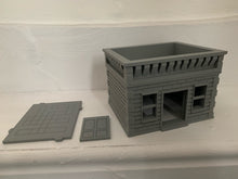 Load image into Gallery viewer, Modern Brick Apartment Buildings Modular House 28mm 1, 2 or 3 Storey Wargaming Tabletop Terrain