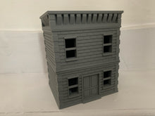 Load image into Gallery viewer, Modern Brick Apartment Buildings Modular House 28mm 1, 2 or 3 Storey Wargaming Tabletop Terrain