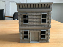 Load image into Gallery viewer, Modern Brick Apartment Buildings Modular House 28mm 1, 2 or 3 Storey Wargaming Tabletop Terrain