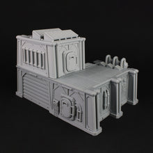 Load image into Gallery viewer, Foremans Office Building 3D Printed 28mm 32mm Wargaming Mining Wasteland Terrain