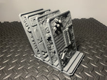 Load image into Gallery viewer, Texture Palette for Dry Brushing Fantasy Sci-Fi Industrial 3D Printed - Unprimed