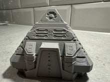 Load image into Gallery viewer, 15mm Ancient Alien Jungle Pyramid Structure Fantasy Sci-Fi 3D Printed in Grey