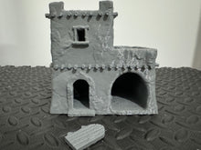 Load image into Gallery viewer, Large Desert Mud House 3 28mm Tabletop Wargaming Building Terrain 3D Printed