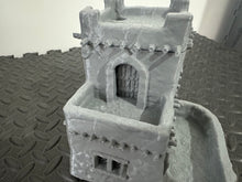 Load image into Gallery viewer, Large Desert 2 Storey Mud House 4 28mm Tabletop Wargaming Building Terrain 3D Printed