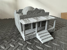 Load image into Gallery viewer, Desert Market Shop Tatooine Sci Fi Style Building 28mm Wargaming Terrain 3D Printed