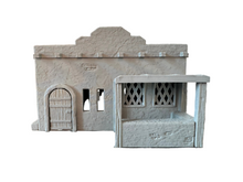 Load image into Gallery viewer, Desert Market Stall Outer Rim Tatooine Sci Fi Style Building 28mm Wargaming Terrain 3D Printed