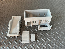 Load image into Gallery viewer, Desert Market Stall Outer Rim Tatooine Sci Fi Style Building 28mm Wargaming Terrain 3D Printed