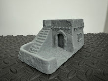 Load image into Gallery viewer, Desert Mud House 1 28mm Tabletop Wargaming Building Terrain 3D Printed