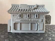 Load image into Gallery viewer, Futuristic Japanese Noodle Bar Ramen Sci-Fi 28mm 3D Printed in Grey Suitable for Cyberpunk & Stargrave
