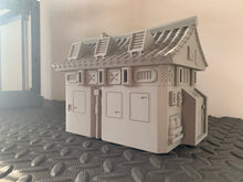 Load image into Gallery viewer, Futuristic Japanese Noodle Bar Ramen Sci-Fi 28mm 3D Printed in Grey Suitable for Cyberpunk & Stargrave