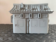 Load image into Gallery viewer, Futuristic Japanese Noodle Bar Ramen Sci-Fi 28mm 3D Printed in Grey Suitable for Cyberpunk & Stargrave