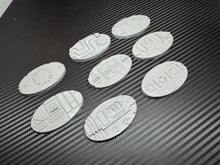 Load image into Gallery viewer, Sci Fi Cavalry Bases 9 x 30mm x 60mm Industrial Base Toppers - 3d Printed