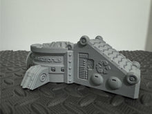Load image into Gallery viewer, Organic Recycling Plant Sci-Fi Building Scatter Terrain 28mm 3D Printed in Grey