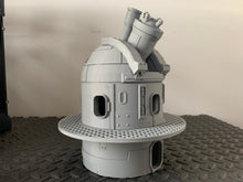 Load image into Gallery viewer, Luna’s Observatory Telescope Wargaming Sci-Fi Tabletop Terrain 28mm 3D Printed
