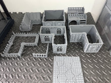 Load image into Gallery viewer, Grid City Gothic Outpost Industrial Sci Fi Building 28mm 32mm Terrain 3D Printed