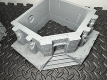 Load image into Gallery viewer, Sci Fi Building Cyber Police Headquarters Sci-Fi Tabletop Terrain 28mm 32mm