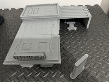 Load image into Gallery viewer, Petrol Gas Fuel Station Garage - Sci-Fi Building 28mm 3D Printed in Grey - Tabletop Gaming