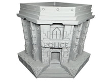 Load image into Gallery viewer, Sci Fi Building Cyber Police Headquarters Sci-Fi Tabletop Terrain 28mm 32mm