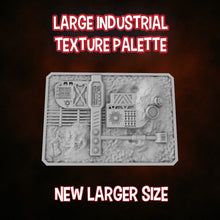Load image into Gallery viewer, Large Industrial Dry Brush Texture Palette for Miniature Painting 21cm x 15cm